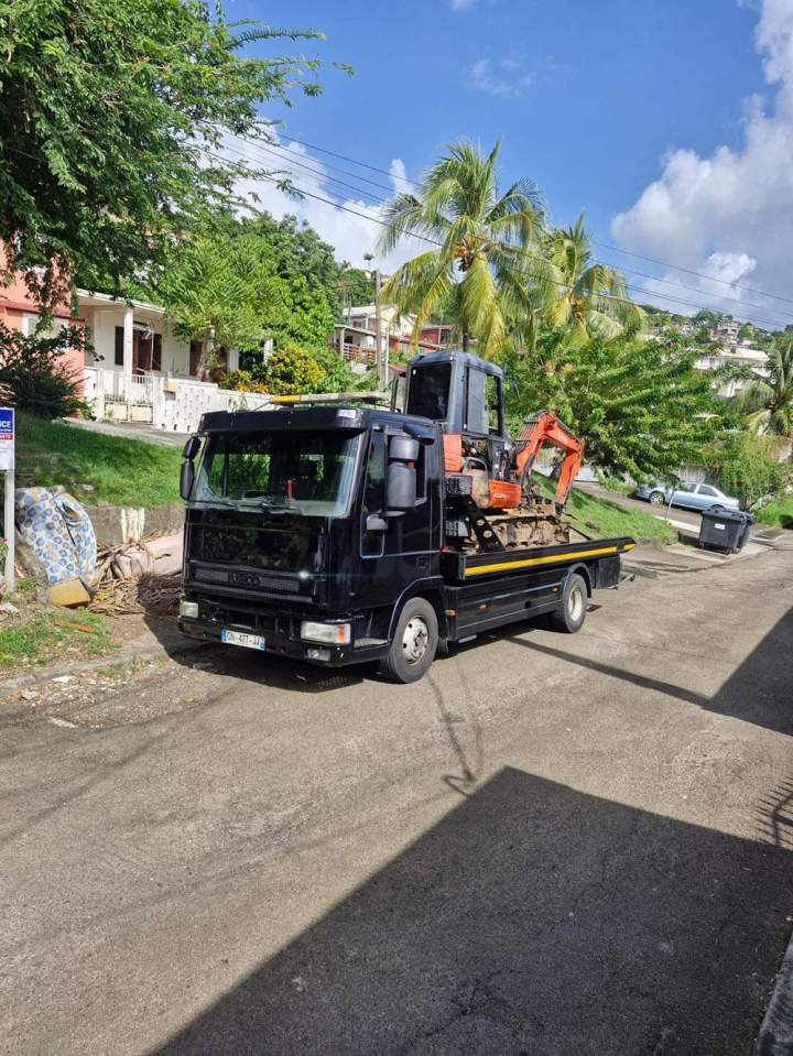 Dépanneuse engins chantier Le Lamentin