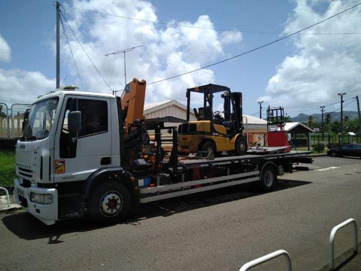 Dépannage engin immobilisé Le Lamentin