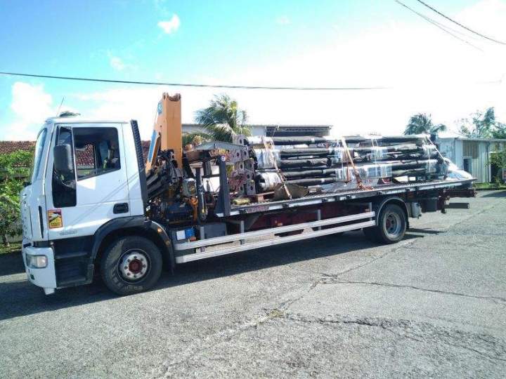 Remorquage matériaux Le Lamentin