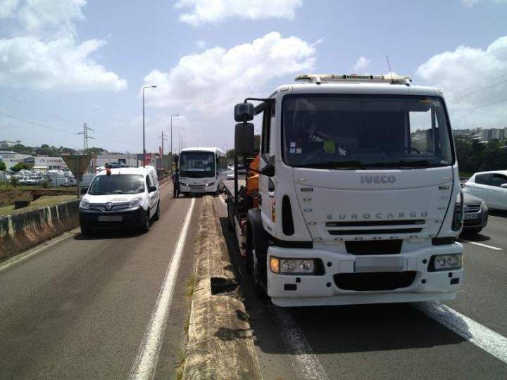 Remorquage routier Le Lamentin