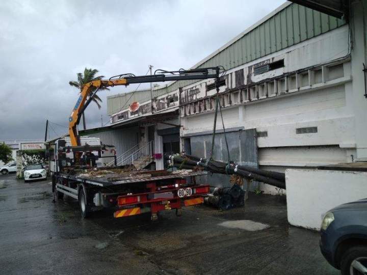 Transport engins BTP Le Lamentin