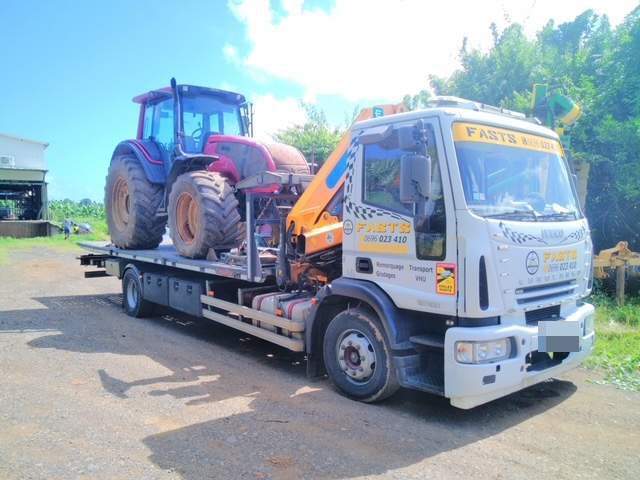 Transport engin agricole Le Lamentin