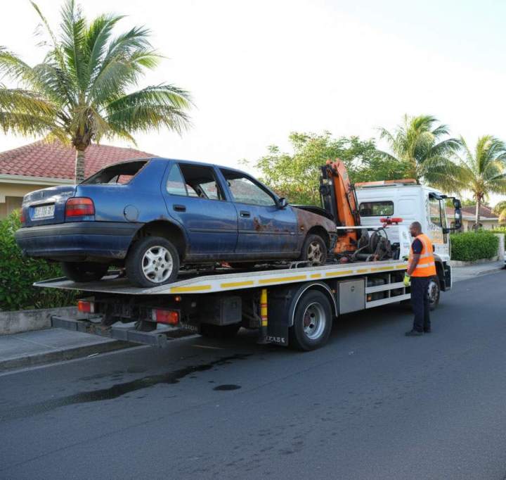 enlèvement d'épave